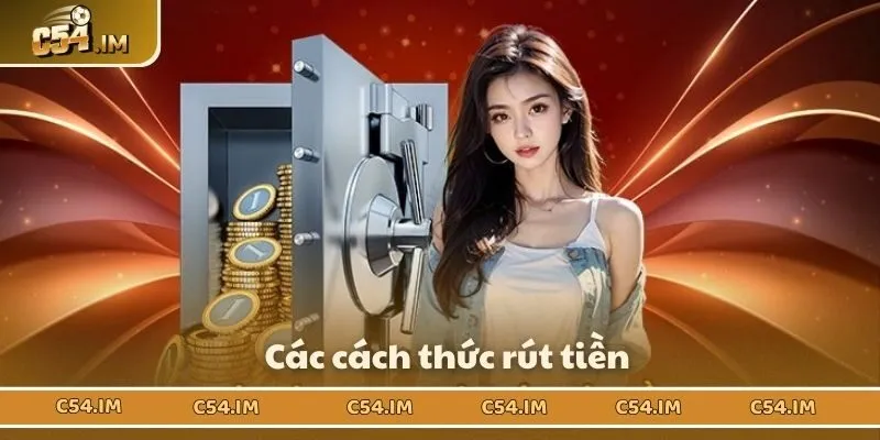 Các cách thức rút tiền