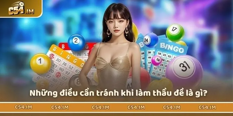 Những lưu ý nên tránh khi kinh doanh thầu đề