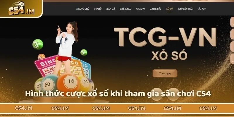 Hình thức cược xổ số thú vị khi tham gia sân chơi C54 