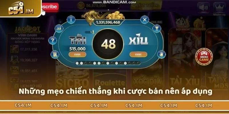 Một số cửa cược tài xỉu thành viên nên nắm rõ 